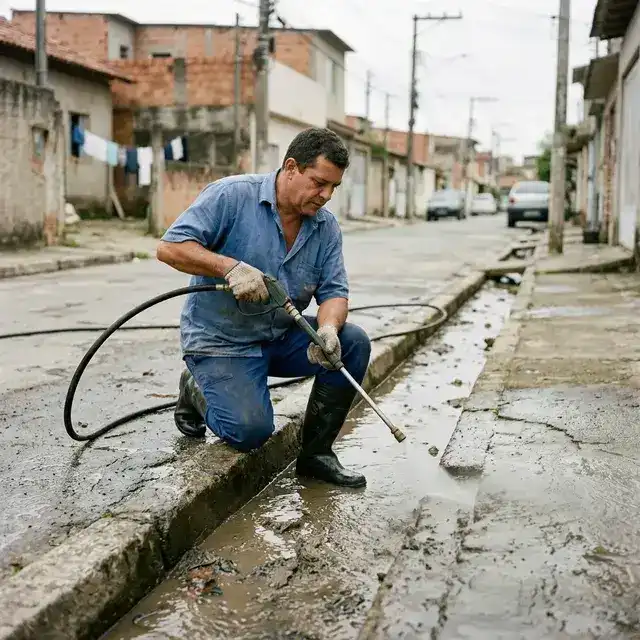 Hidrojateamento industrial